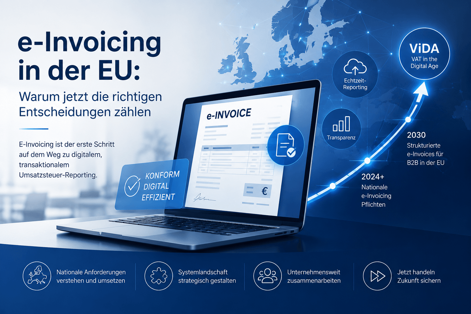e-Invoicing in der EU: Warum jetzt die richtigen Entscheidungen zählen